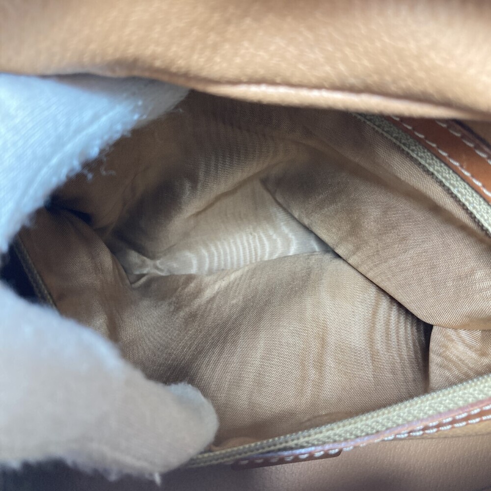 Celine Macadam Half Moon Handbag Brown markings - Picture 10 of 10